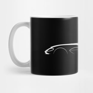 Aston Martin V12 Speedster Silhouette Mug